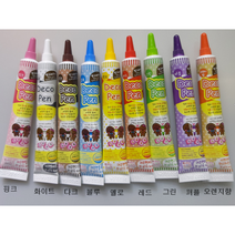 펀플러스 초콜릿만들기 데코 초코펜, 퍼플, 20g, 1개