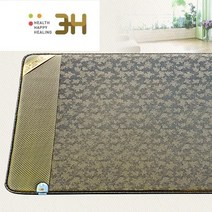 3H 한일 온열기 전기장판 전기안전인증 매트, 전기매트:샤인 카키, 싱글(950X1950)