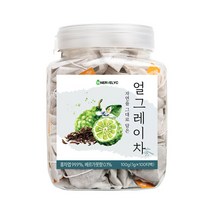 이너블릭 얼그레이 티 차 100티백 PLA 친환경 필터, 1개, 100g, 100개입