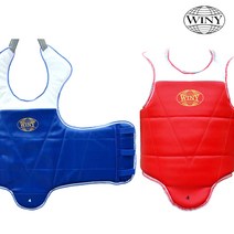 위니 태권도 호구 몸통보호대 106435, 블루3호
