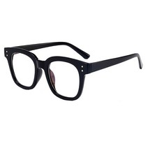 LOOKING4U LK6810 블루라이트 차단 뿔테안경 C1_블랙 BLUELIGHT BLOCK C1_BLACK YE