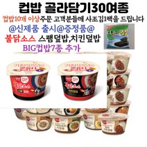 cj햇반 컵밥 골라담기 23종 내 맘대로 고르기, 25.불닭소스치킨덮밥