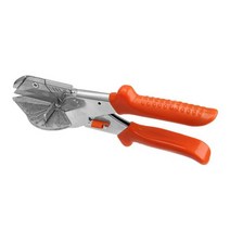 파이프 절단기 커터 45135 도 다각도 미터 사이딩 와이어 덕트 PVC PE 플라스틱 호스 가위 컷 가사 홈 장식 배관 도구, 2차검수진행, Orange