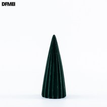 플란넬 세라믹 크리스마스 트리 테이블 장식 북유럽 ins 스타일 홈 카운터 사무실 장식, 녹색 첨탑