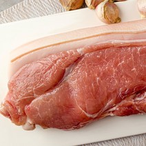 [서귀포시축협] 제주 한돈 흑돼지 뒷다리살 구이용 수육용 1kg, 흑돼지 뒷다리살 구이용 1kg