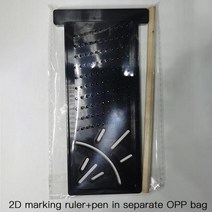 원형톱가이드 조기대 테이블쏘 목공용 부품목공 도구 목공 스크라이브 마크 라인 게이지 형 크로스 아웃 목수 각도 눈금자 정밀 측정 수동 작업 도구, 펜으로 검은색