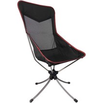 헬리녹스 오리지널 정품 TALON PIVOT CHAIR V2 Long 회전 아웃도어 캠프 체어 쿠션성 경량 컴팩트 (버건디), 02 블랙