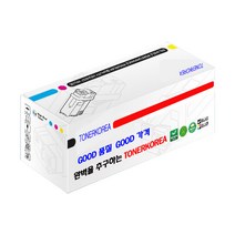 TONERKOREA 교체용 재생토너 삼성 SL-M2680FN 대용량 검정 3000매, 1개