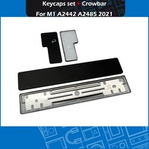 노트북 키보드 키캡 세트 AZERTY 자판 키 맥북용 프로 M1 맥스 레티나 후반 수리 A2442 A2485 14인치 16인치, 06 Korean