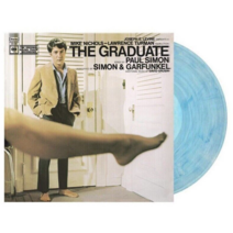 LP판 미국 THE GRADUATE 사운드트랙 블루 바이닐 사이먼 앤 가펑클 밀봉 제품