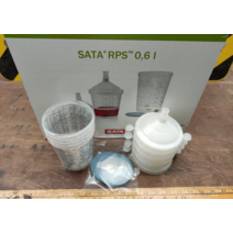 페인트건 5팩 SATA HVLP RP 스프레이 자동 페인트 건 RPS 컵 .6리터 20온스 125 마이크론, 5개