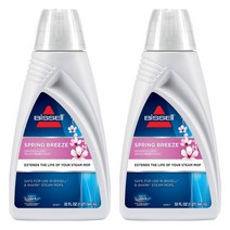 Bissell Spring Breeze 비쎌 스팀청소기 스프링브리즈 디미네랄라이즈드 워터 플러스 32oz(946ml) 2팩, 946ml 2팩