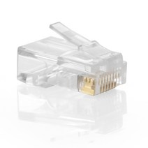 NEXT-RJ45 UTP Cat.5E 3발 모듈러 플러그 커넥터 100개