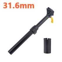 자전거쇼바 완충기 스프링 서스펜션 자전거 줌 자전거 시트 포스트 mtb 자전거 시트 포스트 dropper post 쇼크 업소버 시트 튜브 알루미늄 30.9 31.6mm 수동, 줌 31.6mm