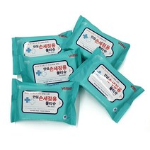 장원 안심 휴대용 물티슈매 일회용 판촉 행사용 도톰한 안전한 8W82DFEF, 1개, 1개