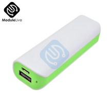 파워뱅크 DIY 키트 스토리지 케이스 박스 쉘 무료 용접 슈트 1X 18650 배터리 5V 1A USB 외부 충전기 스마, 03 Green
