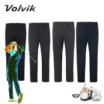 볼빅 남성 골프웨어 남자 스트레치 기모 팬츠 보온성이 좋은 일반 스판 골프연습복 가을 겨울 골프바지 4color