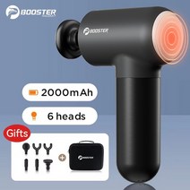 셀룰라이트 고주파 마사지기 뱃살 복부 Booster V3 마사지 건 미니 전기 바, 4.Grey 2000mAh 6heads - 유형 c 충