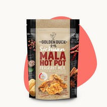 싱가포르 골든 덕 mala hot pot 108g 3봉지 생선 껍질 튀김