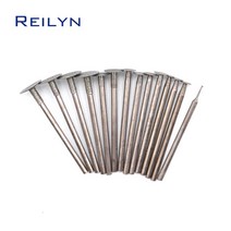 Emergy 다이아몬드 연마 연삭 버 k 형 치아 연삭 비트 다이 그라인더dremelrotary 도구 용 연마 헤드, 6.0mm, 20개