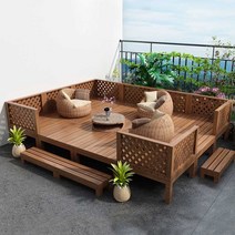 평상마루 야외평상마루 평상 조립식 마당 만들기, C