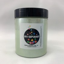 스노우플래닛 칼라펄 안료 Mica 마이카 에폭시 펄 피그먼트 200g, 애플 그린
