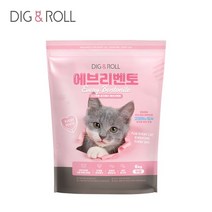 디그앤롤 고양이모래 벤토나이트 핑크젤리 에브리벤토 6kg 11203625, 무향