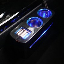 대형차 자동차 공용 12V 24V 시거잭 3구 USB 2구 멀티 소켓, 시거잭3구 US2B2구
