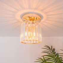 다올라이팅 크리스탈 에일리 센서조명 현관센서등 일반형 선택가능, 센서형, 10W볼구(오렌지빛)