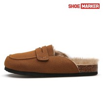 Whever 여성용 코코 퍼 슬리퍼 WV20108