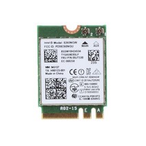 IBM Thinkpad 인텔 듀얼 밴드 용 무선 어댑터 카드 AC 3165 3165NGW 433Mbps 802.11ac Wifi 블루투스 BT 4, 한개옵션0
