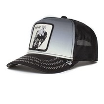Goorin Bros. The Farm Desert Skies Collection 유니 트러커 모자 회색., Black (Back Off Buzzard)