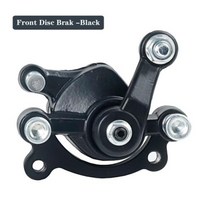 브레이크디스크 디스크브레이크 호환49CC 전방 후방 디스크 브레이크 캘리퍼 패드 2 스트로크 미니 먼지 자, 11 N