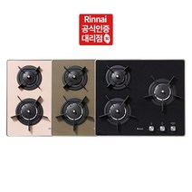 린나이 가스쿡탑3구 560x480 3종 (건전지 560x480), 브라운(RBR-PF3031BD), 프로판가스(LPG)