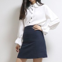 다나나나 프릴칼라 큐티 블라우스