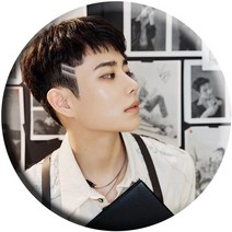 열쇠고리 KPOP ASTRO 앨범 스위치 사진 라운드 브로치 배지 mjjin JIN Rocky 2742084768, mj 01 Keychain