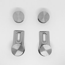 거울 고정 브라켓 홀더 인테리어 설치 부자재 소품, 원형