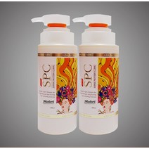 [모도루 SPC 실속세트-500ml x 2개] SPC 헤어클리닉 손상모 단백질 트리트먼트, @ 본품: SPC 500ml 2개