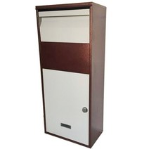 빌라 개인주택 무인 택배 보관함 우편 별장 단독 주택, 회색 큰 열쇠 자물쇠 60x125x30 3구멍