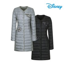 [디즈니골프] 여성 와펜 포인트 초경량 하프 패딩 바람막이 점퍼 DJ3LJP005