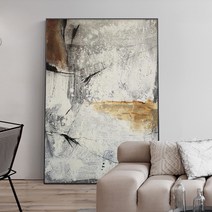 인테리어 바람 포스트 모던 현관 그림 이탈리아 유화 벽 세로 액자, 01. 즉흥-A