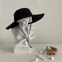 데일리 캠핑 코디 자외선차단 해외여행 가리개 해수욕장 대두 라탄 등산캡 선캡 모자, M（56-58cm）, 블랙, 국방색