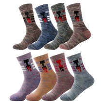 에이치투 남여 이중바닥 등산양말 장목 5족, 여성용