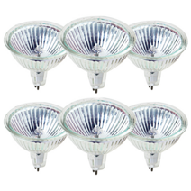 오스람 할로겐 MR16 50W 전구 6P (6개입) 램프, 전구색, 6개
