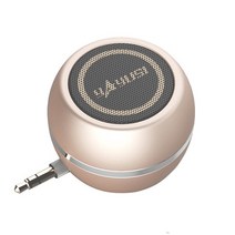 블루투스 스피커 컴퓨터 USB 아이팟 아이패드 노트북 아이폰 태블릿 pc용 최신 미니 휴대용 스피커 앰프, 04 gold