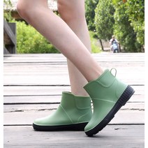 블리지안 여성 레인부츠 패션 장화