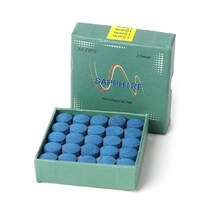 당구큐대 당구 개인 큐 50pcs 풀 팁 스틱 교체 팁 스토리지 박스 스누커 풀 풀 용 블루 팁, 10