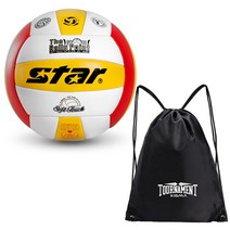 스타 랠리 포인트 배구공 VB5015-34T, VB5015-34T + XIGMA 멀티공가방