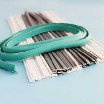 PVC 플라스틱 용접봉 폴리 염화 비닐 흰색 회색 녹색 원형 삼각형 자동차 범퍼 수리 도구 키트 공기 용접기 총, [03] Grey round2.5x5mm, 03 Grey round2.5x5mm