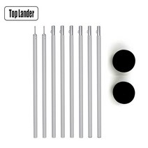 텐트폴대 텐트지지대 2M 텐트 알루미늄 합금 두꺼운 스틱 랙 막대 극 야외 캠핑 초경량 캐노피 천막 천막